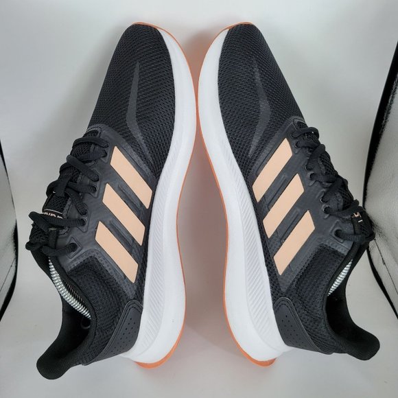 Adidas RunFalcon Women's Running Black/Pink EE6932 US Size 6 - Picture 6 of 8